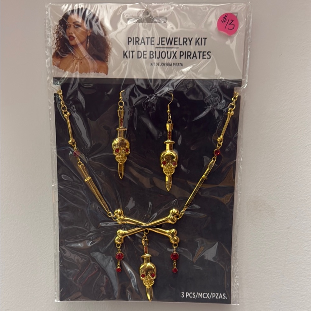 Pirate Jewelry Halloween costume Kit